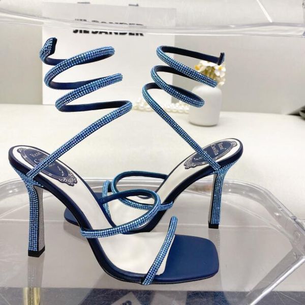 rene caovilla cleo open toe sandals crystal embellished spiral snake tail sandals twining rhinestone sandal women 10cm silver stiletto heels, Black
rene caovilla cleo open toe sandals crystal embellished spiral snake tail sandals twining rhinestone sandal women 10cm silver stiletto heels, Black