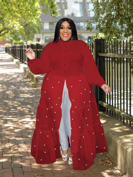 plus size dresses elegant woman dress blouses plain shirt collar dress with mesh around plus size casual long dress wholesale drop 230302, Black
plus size dresses elegant woman dress blouses plain shirt collar dress with mesh around plus size casual long dress wholesale drop 230302, Black