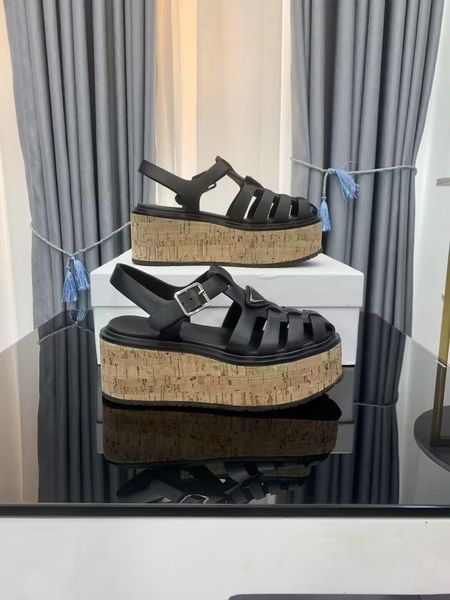 summer beach high heels casual sandals 100% leather designer shoe wedges belt buckle women shoes lady ballroom bar letter shoes, Black
summer beach high heels casual sandals 100% leather designer shoe wedges belt buckle women shoes lady ballroom bar letter shoes, Black