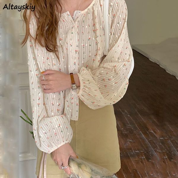 womens blouses shirts women floral single breasted oneck chiffon patchwork sweet tender elegant lantern sleeve ulzzang fairy retro 230302, White
womens blouses shirts women floral single breasted oneck chiffon patchwork sweet tender elegant lantern sleeve ulzzang fairy retro 230302, White