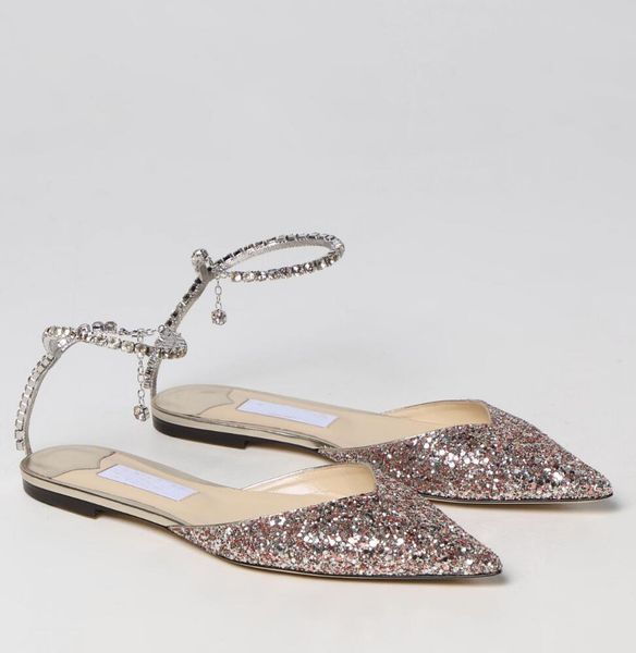 ballet flats luxury saeda sandals shoes pointed toe ccs for woman crystal chain straps party wedding dress glitter luxury lady footwear, Black
ballet flats luxury saeda sandals shoes pointed toe ccs for woman crystal chain straps party wedding dress glitter luxury lady footwear, Black