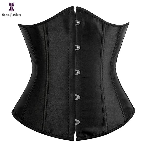 waist tummy shaper corset mujer satin underbust korset gothic korsett for women gorset minceur black korse gothique femme bone corsets 23030
waist tummy shaper corset mujer satin underbust korset gothic korsett for women gorset minceur black korse gothique femme bone corsets 23030
