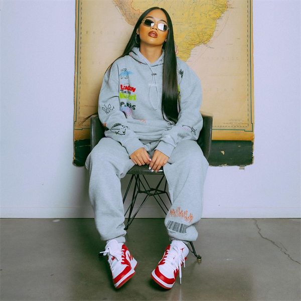 womens two piece pants 2 set women tracksuit long sleeve hoodies sweatpants sets outfits joggers sweatsuit wholesale drop 230302, White
womens two piece pants 2 set women tracksuit long sleeve hoodies sweatpants sets outfits joggers sweatsuit wholesale drop 230302, White
