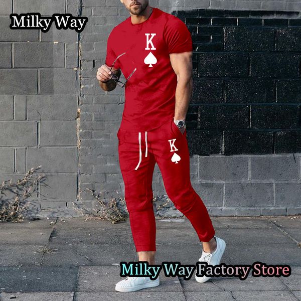 mens tracksuits summer men solid color tshirt trousers set fashion k print tracksuit 2 pieces casual clothing male oversized streetwear 2302, Gray
mens tracksuits summer men solid color tshirt trousers set fashion k print tracksuit 2 pieces casual clothing male oversized streetwear 2302, Gray