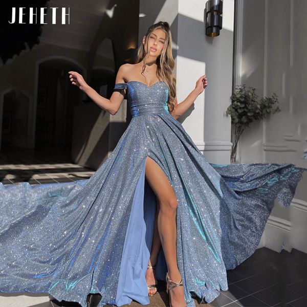 party dresses jeheth women sky blue shiny off the shoulder evening soft satin sweetheart side split long prom formal gowns 230301, White;black
party dresses jeheth women sky blue shiny off the shoulder evening soft satin sweetheart side split long prom formal gowns 230301, White;black