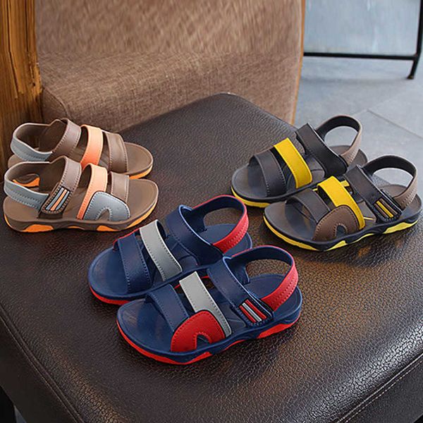 sandals children's boys sandals open toe kids beach shoes soft bottom non-slip boys girls summer shoes child sandalias for boy csh1428, Black;red
sandals children's boys sandals open toe kids beach shoes soft bottom non-slip boys girls summer shoes child sandalias for boy csh1428, Black;red