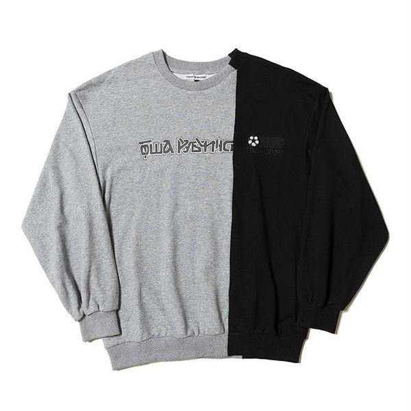 gosha mens sweatshirt hip hop fashion panalled long sleeve pullovers 3 colors russian letters printing ribbed crew neck sweatshirt219a, Black
gosha mens sweatshirt hip hop fashion panalled long sleeve pullovers 3 colors russian letters printing ribbed crew neck sweatshirt219a, Black