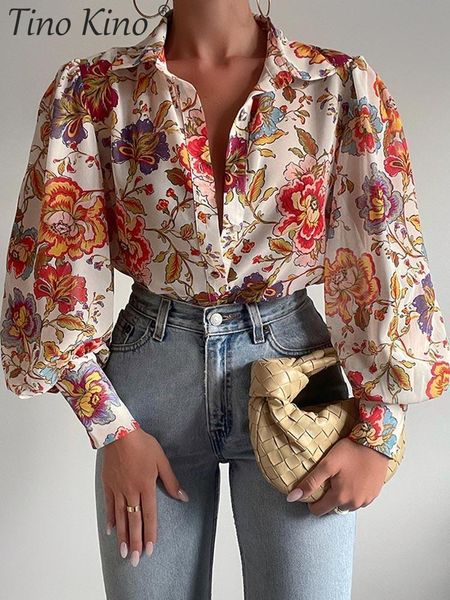 womens blouses shirts print long puff sleeve shirt elegant vneck floral office women spring summer fashion ladies 230302, White
womens blouses shirts print long puff sleeve shirt elegant vneck floral office women spring summer fashion ladies 230302, White