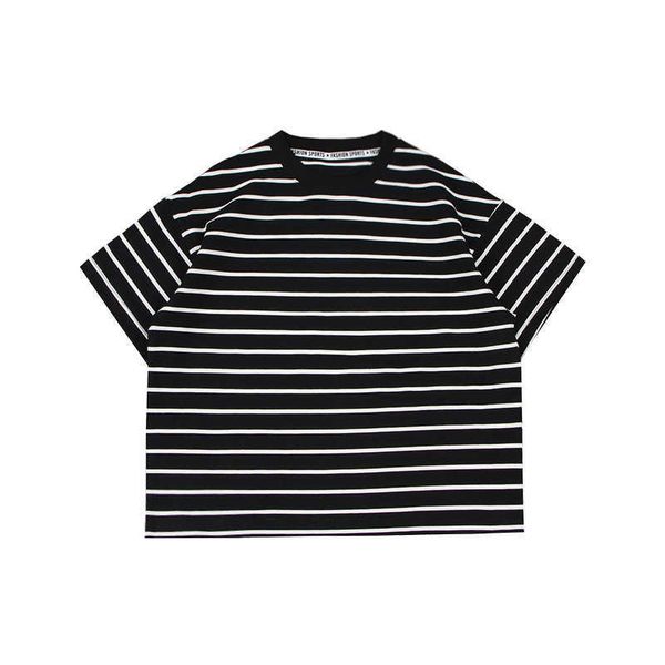 boys' striped t-shirt chil1en's clothing 1 new loose and versatile chil1en's short-sleeved pure cotton blouse trend, Blue
boys' striped t-shirt chil1en's clothing 1 new loose and versatile chil1en's short-sleeved pure cotton blouse trend, Blue