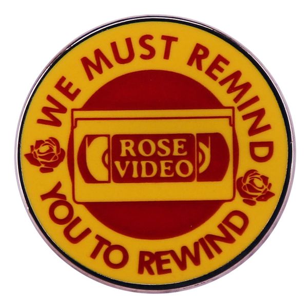 canadian tv schitt's creek pin cute anime movies games hard enamel pins collect metal cartoon brooch we must remind you to rewind, Blue
canadian tv schitt's creek pin cute anime movies games hard enamel pins collect metal cartoon brooch we must remind you to rewind, Blue