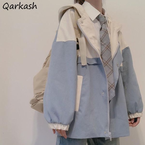 women's jackets women 3xl overisze patchwork college lovely trendy simple girls outwear cozy spring japanese style loose preppy clothin, Black;brown
women's jackets women 3xl overisze patchwork college lovely trendy simple girls outwear cozy spring japanese style loose preppy clothin, Black;brown
