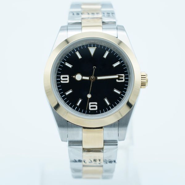 u1 aaa st9 steel men watch quality automatic 36mm smooth bezel black dial flod clasp sapphire glass mens wristwatches steel, Slivery;golden
u1 aaa st9 steel men watch quality automatic 36mm smooth bezel black dial flod clasp sapphire glass mens wristwatches steel, Slivery;golden