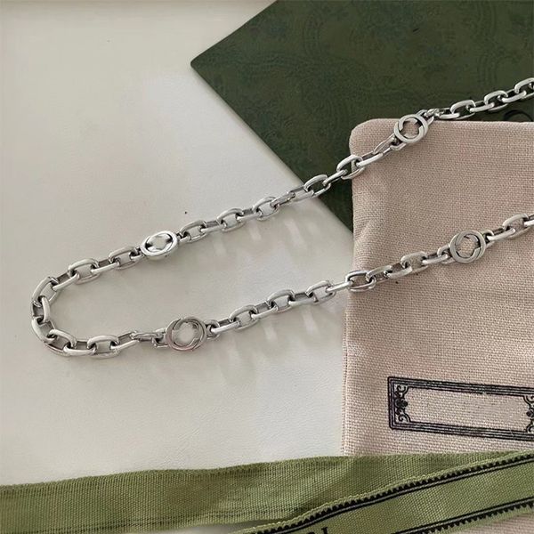 pendant gu necklaces jewelry luxury designers enamelled alphabet double g twist chain classic ancient home fashion tide couple men's an, Silver
pendant gu necklaces jewelry luxury designers enamelled alphabet double g twist chain classic ancient home fashion tide couple men's an, Silver