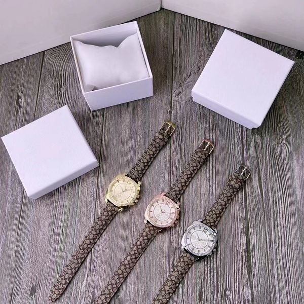 brands womens watches gold rose gold silver women leather quartz clock 36mm women casual luxury watch dw6, Slivery;brown
brands womens watches gold rose gold silver women leather quartz clock 36mm women casual luxury watch dw6, Slivery;brown