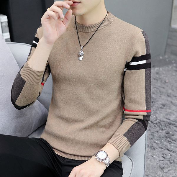 men's sweaters crewneck large size sweater men's loose knit bottoming shirt autumn and winter dad sweater 230302, White;black
men's sweaters crewneck large size sweater men's loose knit bottoming shirt autumn and winter dad sweater 230302, White;black