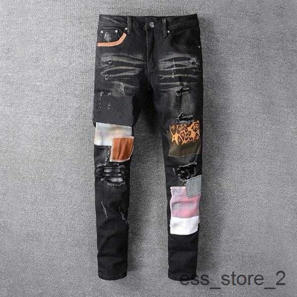 print amirly mens s womens designers jeans men distressed ripped for biker slim straight army denim fashion mans skinny pants 3 x243, Blue 
print amirly mens s womens designers jeans men distressed ripped for biker slim straight army denim fashion mans skinny pants 3 x243, Blue