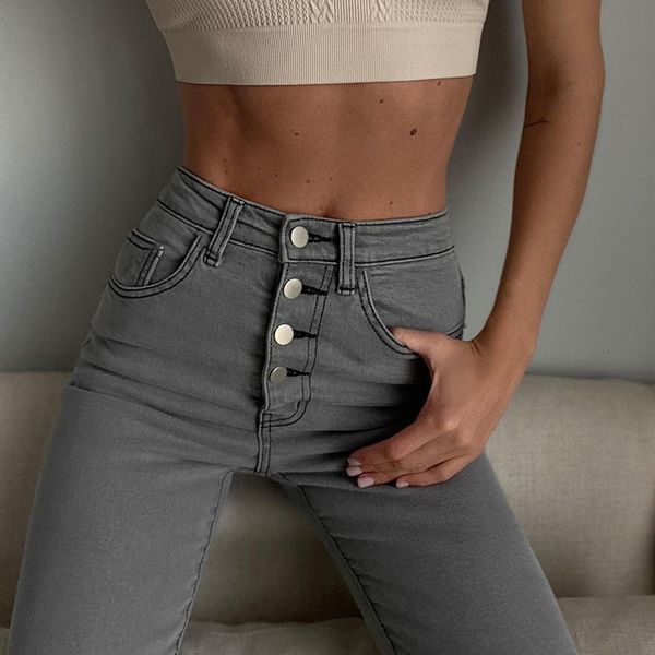 women's jeans button jeans y2k niche design pants hit white highwaisted thin allmatch 230301, Blue
women's jeans button jeans y2k niche design pants hit white highwaisted thin allmatch 230301, Blue