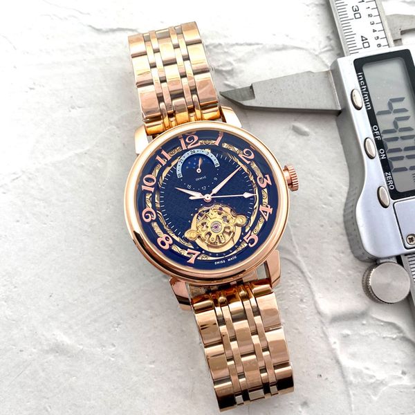 fashion luxury men watches mechanical automatic movement moon phase brand designer big bang wristwatches all stainless steel band watch for, Slivery;brown
fashion luxury men watches mechanical automatic movement moon phase brand designer big bang wristwatches all stainless steel band watch for, Slivery;brown