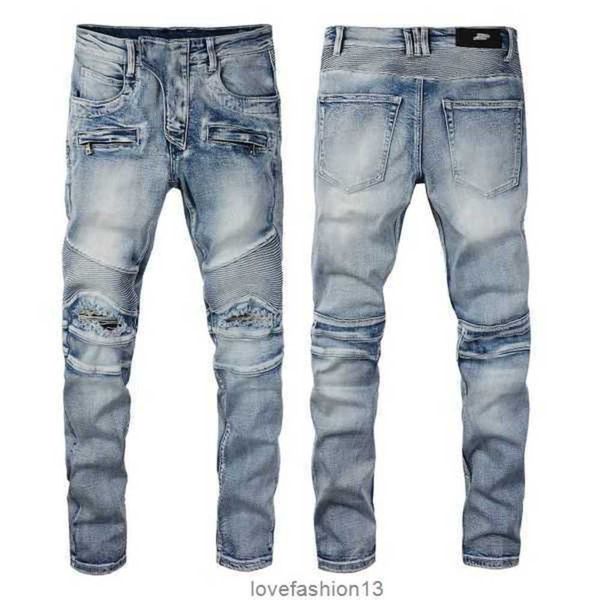 european and american skinny jeans designer hip-hop jeans high street fashion tide brand cycling motorcycle, Blue
european and american skinny jeans designer hip-hop jeans high street fashion tide brand cycling motorcycle, Blue