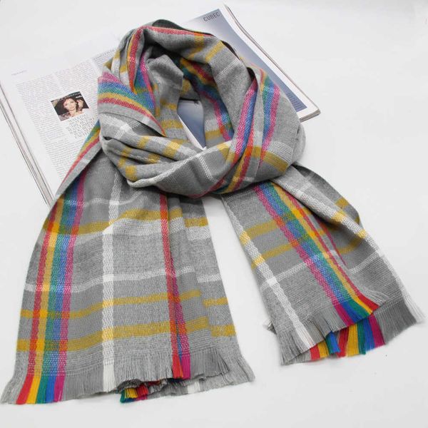 scarves luxury plaid women winter autumn check scarf shawls acrylic oversize warm pash stole ll190621 l230302, Blue;gray
scarves luxury plaid women winter autumn check scarf shawls acrylic oversize warm pash stole ll190621 l230302, Blue;gray