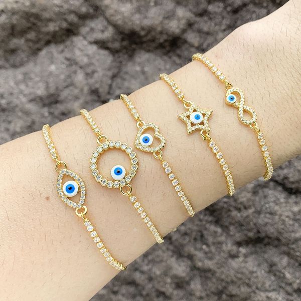 designer devil eye bracelet female fashion simple geometric love star eye bracelet gift wholesale, Black
designer devil eye bracelet female fashion simple geometric love star eye bracelet gift wholesale, Black