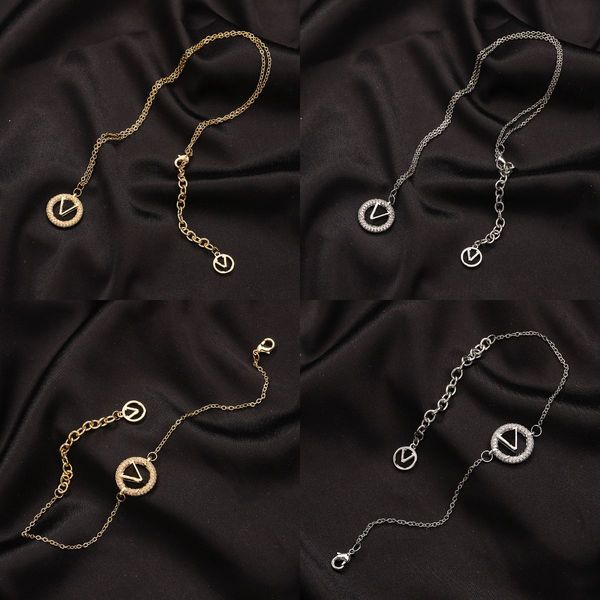 bracelet earrings necklace set designer luxurious necklaces choker chain letter pendants fashion women necklace wedding gift jewelry accesso, Black
bracelet earrings necklace set designer luxurious necklaces choker chain letter pendants fashion women necklace wedding gift jewelry accesso, Black
