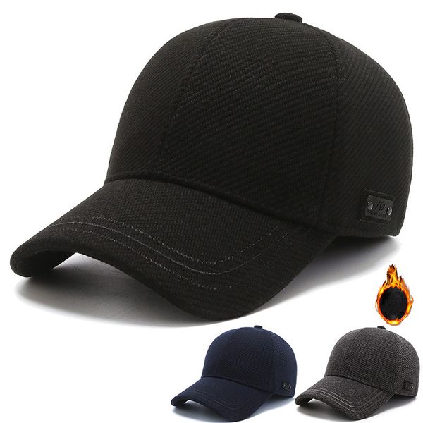 ball caps men's winter trend warm baseball cap middle-aged outdoor plus velvet thickened with earmuffs windproof ear protection fitted, Blue;gray
ball caps men's winter trend warm baseball cap middle-aged outdoor plus velvet thickened with earmuffs windproof ear protection fitted, Blue;gray
