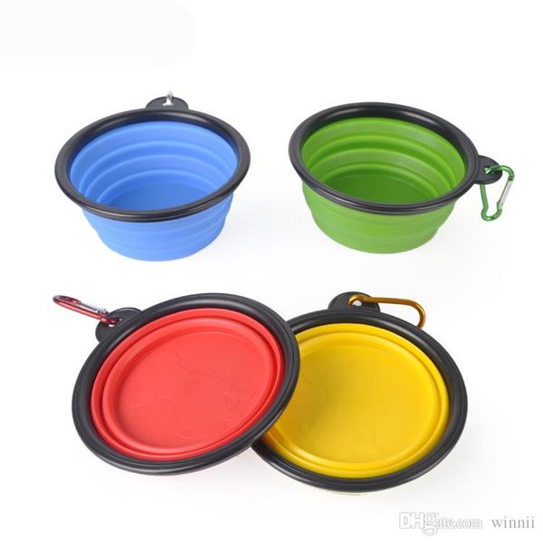 Dog Folding Collapsible Feeding Bowl Silicone Water Dish Cat Portable Feeder Puppy Pet Travel Bowls
Dog Folding Collapsible Feeding Bowl Silicone Water Dish Cat Portable Feeder Puppy Pet Travel Bowls