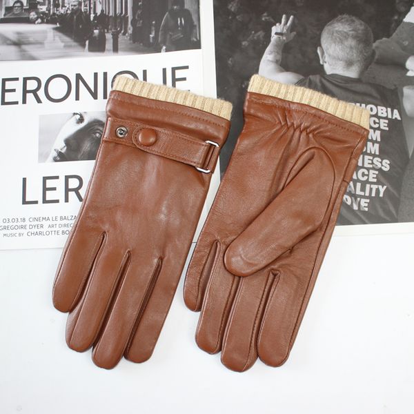 five fingers gloves men' sheepskin gloves autumn button style touch screen warm fleece lining driving leather motorcycle gloves winter, Blue;gray
five fingers gloves men' sheepskin gloves autumn button style touch screen warm fleece lining driving leather motorcycle gloves winter, Blue;gray