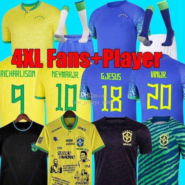 2022 brasil brazils soccer jerseys richarlison pele camiseta de futbol antony paqueta coutinho football shirt jesus marcelo casemiro men kid, Black;yellow
2022 brasil brazils soccer jerseys richarlison pele camiseta de futbol antony paqueta coutinho football shirt jesus marcelo casemiro men kid, Black;yellow