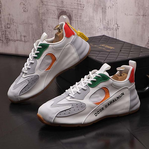 trend mens dress shoes formal business groom shoes color matching men's casual shoes breathable heighten shoes zapatillas de hombre, Black
trend mens dress shoes formal business groom shoes color matching men's casual shoes breathable heighten shoes zapatillas de hombre, Black