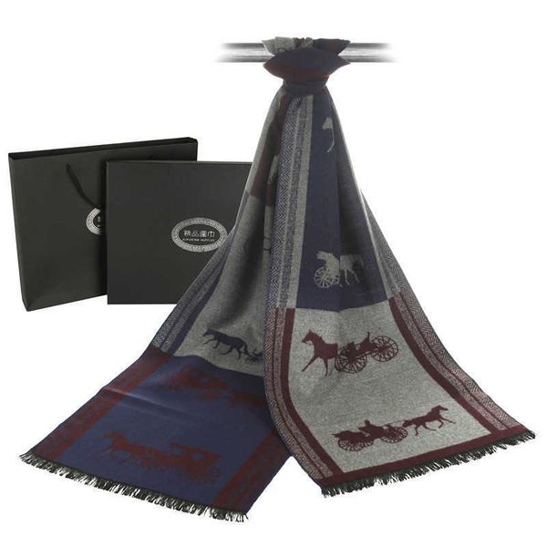 scarves autumn winter new european and american big business horse leisure stripe men's scarf cashmere scarf winter scarf men l230302, Blue;gray
scarves autumn winter new european and american big business horse leisure stripe men's scarf cashmere scarf winter scarf men l230302, Blue;gray