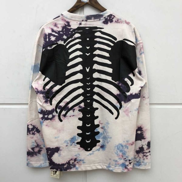 men's t-shirts tie dye kapital bone big printing t shirt men women long sleeve t-shirt kapital tees harajuku tshirt g230301, White;black
men's t-shirts tie dye kapital bone big printing t shirt men women long sleeve t-shirt kapital tees harajuku tshirt g230301, White;black