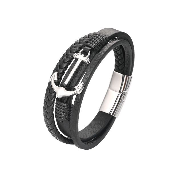 designer bracelet jewelry 24k gold mens engraved bracelet bracelet designer s men leather bangle silver plated jewelry fashion, Black
designer bracelet jewelry 24k gold mens engraved bracelet bracelet designer s men leather bangle silver plated jewelry fashion, Black