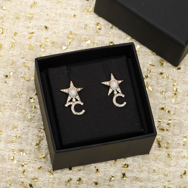 2023 luxury quality charm stud earring with star shape and diamond in 18k gold plated have box stamp ps3887, Golden
2023 luxury quality charm stud earring with star shape and diamond in 18k gold plated have box stamp ps3887, Golden