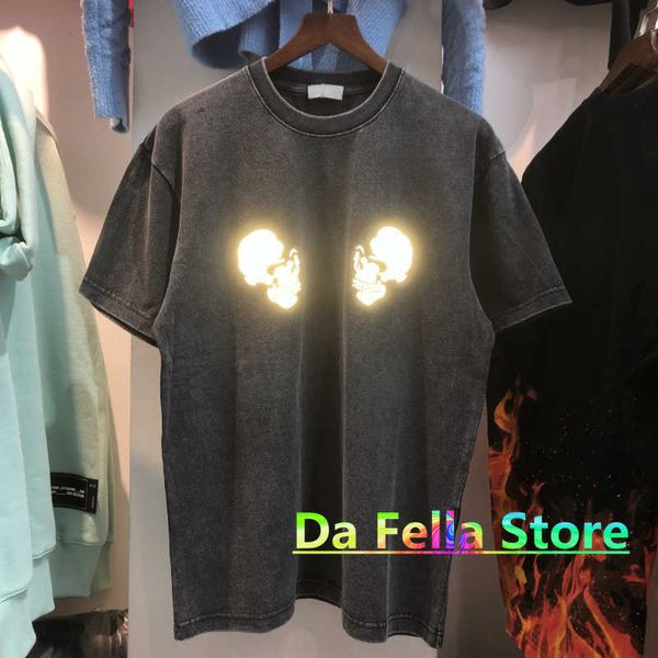 men's t-shirts 2021ss reflective skull t shirt men women vintage tee asian size short sleeve t230302, White;black
men's t-shirts 2021ss reflective skull t shirt men women vintage tee asian size short sleeve t230302, White;black