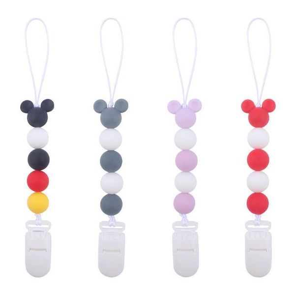 pacifier holders baby clips weaning teething cartoon animal bead chain silicone molar anti-drop e2210
pacifier holders baby clips weaning teething cartoon animal bead chain silicone molar anti-drop e2210