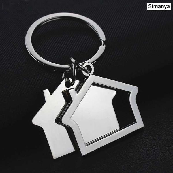 key rings men new fashion house key chain with window women cute metal keychain charm car key ring for party gift jewelry r230301, Slivery;golden
key rings men new fashion house key chain with window women cute metal keychain charm car key ring for party gift jewelry r230301, Slivery;golden