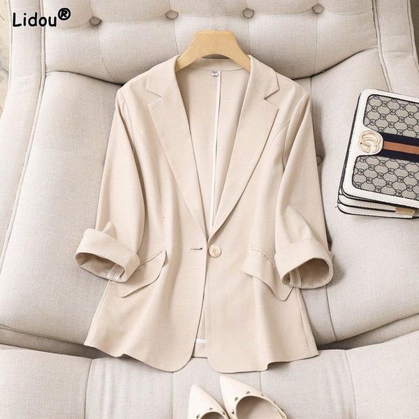women's suits blazers women's clothing spring summer thin blazers capable simplicity loose notched button pockets straight formal, White;black
women's suits blazers women's clothing spring summer thin blazers capable simplicity loose notched button pockets straight formal, White;black