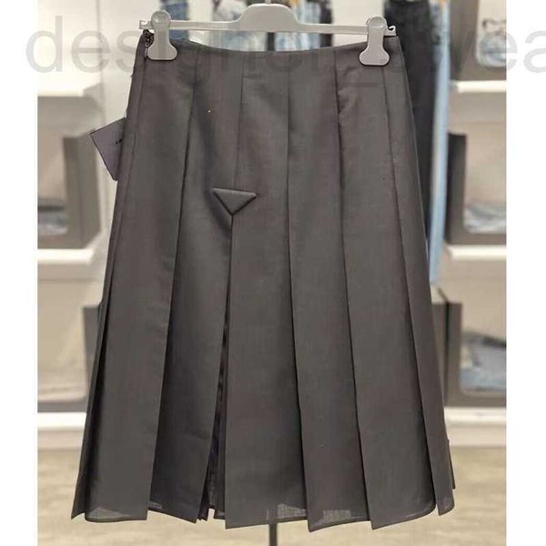 skirts designer fashion side split triangle high waist pleated mid-length skirt 23 spring and summer new nylon black ly6e
skirts designer fashion side split triangle high waist pleated mid-length skirt 23 spring and summer new nylon black ly6e