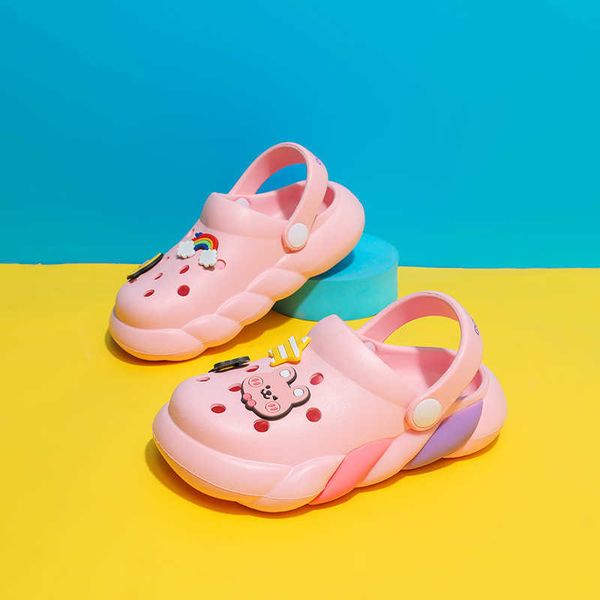 slipper children slippers for girls baby comfortable bathroom beach shoes cartoon two wear non-slip children slippers for boys summer t23030, Black;grey
slipper children slippers for girls baby comfortable bathroom beach shoes cartoon two wear non-slip children slippers for boys summer t23030, Black;grey