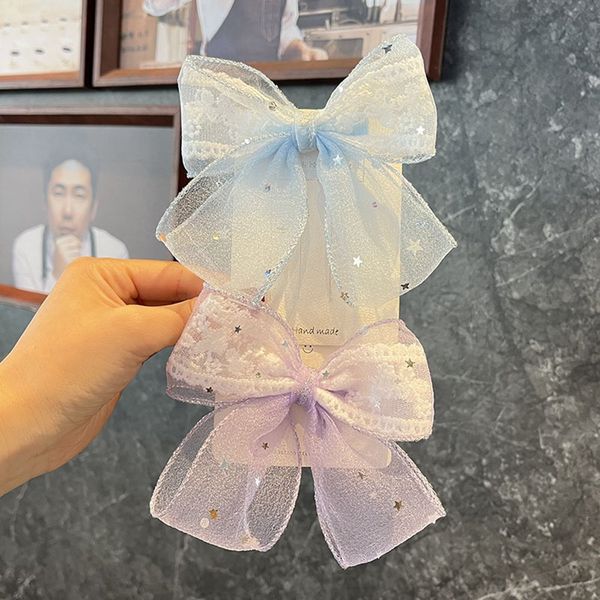 korean elegant lace ribbon hairpins mesh bow hair claws women girls ribbon hair clip star printed hair accessories 1792, Slivery;white
korean elegant lace ribbon hairpins mesh bow hair claws women girls ribbon hair clip star printed hair accessories 1792, Slivery;white