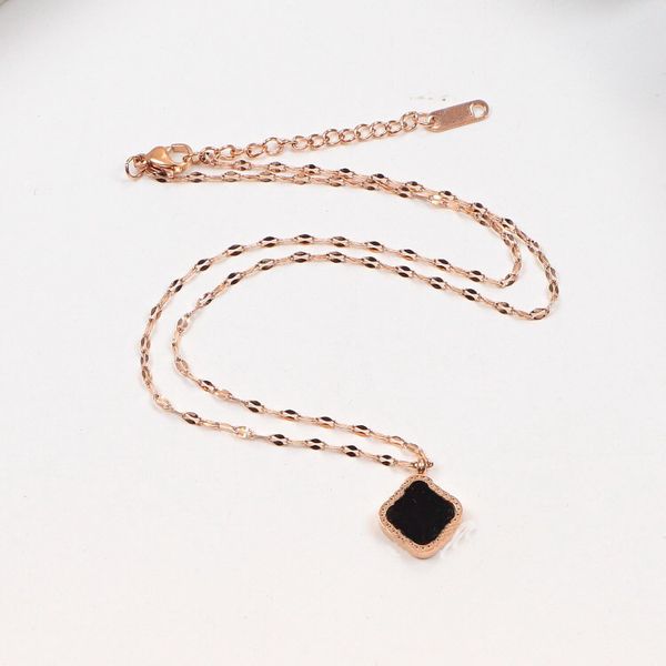 tasteful classic 4/four leaf clover necklaces pendants shell pearl stainless steel plated 18k women&girl valentine's mother's day, Silver
tasteful classic 4/four leaf clover necklaces pendants shell pearl stainless steel plated 18k women&girl valentine's mother's day, Silver