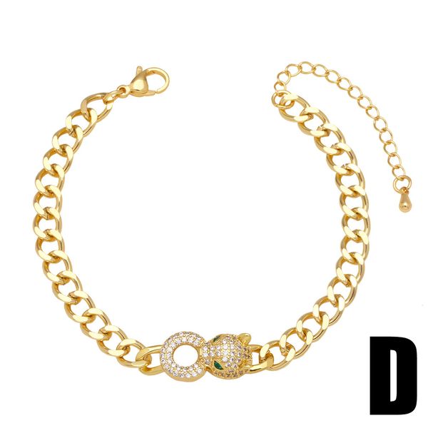 luxury designer hip-hop bracelet female micro-set zircon animal elephant leopard head bracelet valentine's day wholesale, Golden;silver
luxury designer hip-hop bracelet female micro-set zircon animal elephant leopard head bracelet valentine's day wholesale, Golden;silver