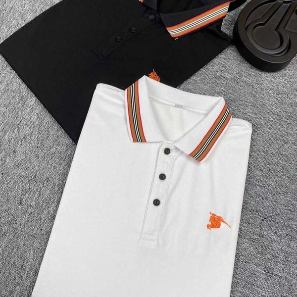 high version men polo shirt tb war horse embroidered tshirt burb designer tshirt mens lapel pullover shirts business casual short-sleeved t-, White;black
high version men polo shirt tb war horse embroidered tshirt burb designer tshirt mens lapel pullover shirts business casual short-sleeved t-, White;black