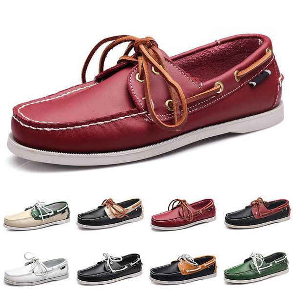 new large sailing shoes men's casual men's shoes leather shoes british driving single shoes men size 40-45 008, Black
new large sailing shoes men's casual men's shoes leather shoes british driving single shoes men size 40-45 008, Black