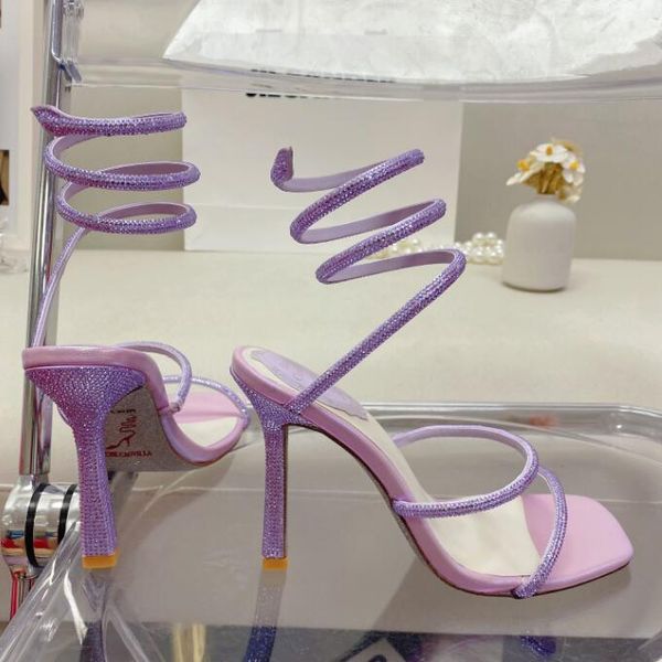 rene caovilla cleo open toe sandals crystal embellished spiral snake tail sandals twining rhinestone sandal women 10cm silver stiletto heels, Black
rene caovilla cleo open toe sandals crystal embellished spiral snake tail sandals twining rhinestone sandal women 10cm silver stiletto heels, Black