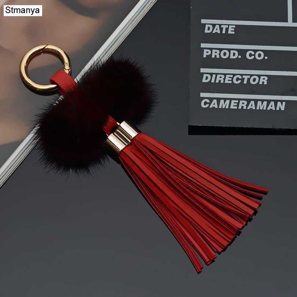key rings fashion genuine mink hair key chain solid color two tassels car key ring keychain bag pendants gift jewelry k1784 r230301, Slivery;golden 
key rings fashion genuine mink hair key chain solid color two tassels car key ring keychain bag pendants gift jewelry k1784 r230301, Slivery;golden