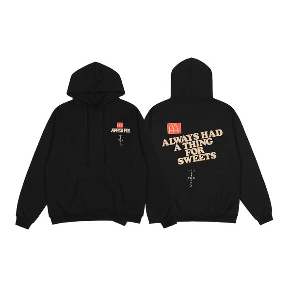 fashion brand travisscott m joint name foaming printing plush hooded sweater men's and women's hoodie jacket, Black
fashion brand travisscott m joint name foaming printing plush hooded sweater men's and women's hoodie jacket, Black