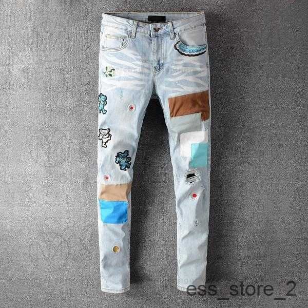 army amirly mens womens designers jeans distressed print ripped biker slim straight denim for men s fashion mans skinny pants 6 do5f, Blue
army amirly mens womens designers jeans distressed print ripped biker slim straight denim for men s fashion mans skinny pants 6 do5f, Blue